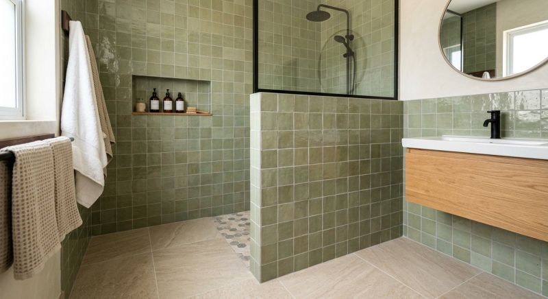 Restroom Floor Replacement in Fredericksburg, VA