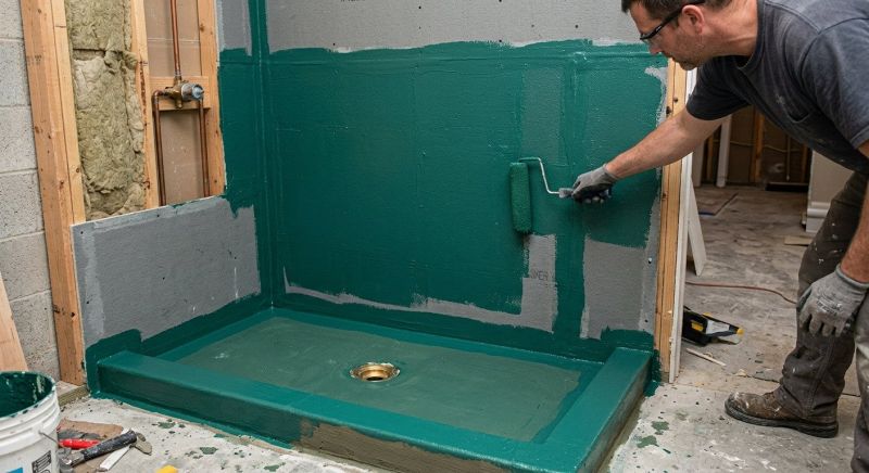 Shower Tile Waterproofing in Alpharetta, GA