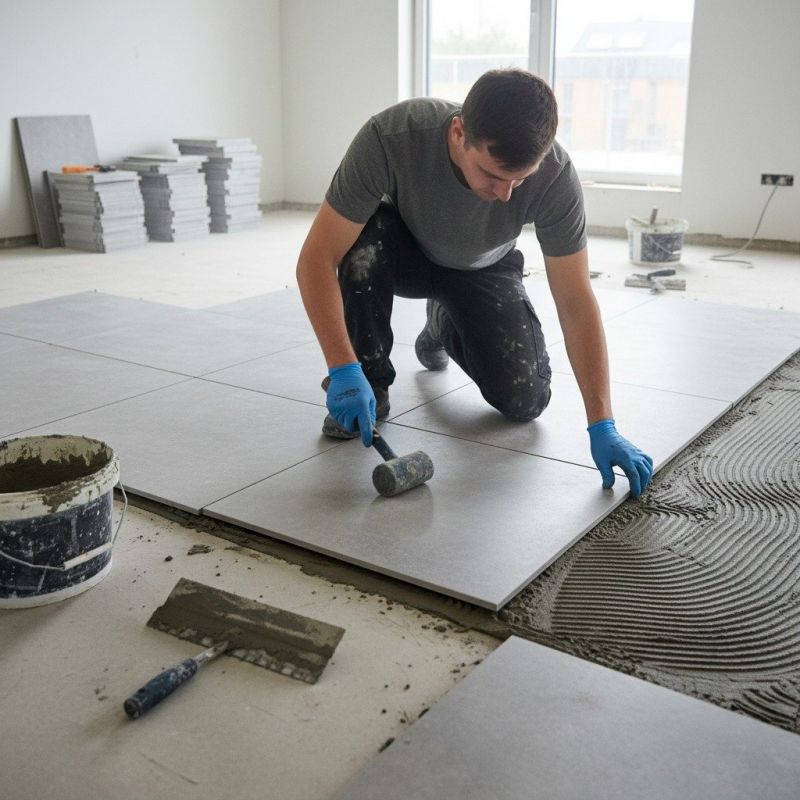 Tile Floor Installation in Fredericksburg, VA