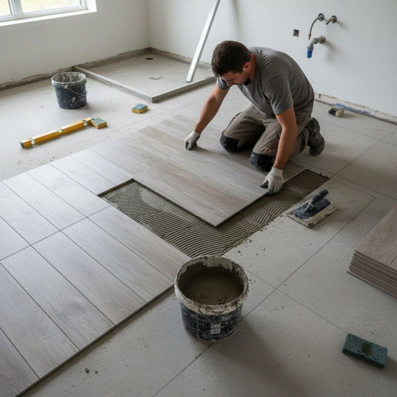 Tile Floor Renovation in Baltimore, MD