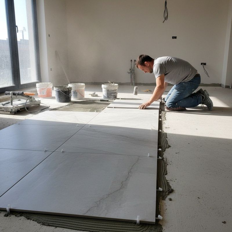 Tile Floor Renovation in Fredericksburg, VA